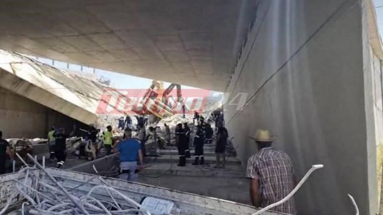 Συνελήφθησαν 4 άτομα για την κατεδάφιση της γέφυρας στην Πάτρα – Ανάμεσά τους ο υπεύθυνος του έργου