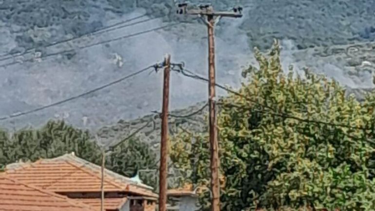 Μαγνησία: Φωτιά στον οικισμό Αργυρέικα στα Καλά Νερά