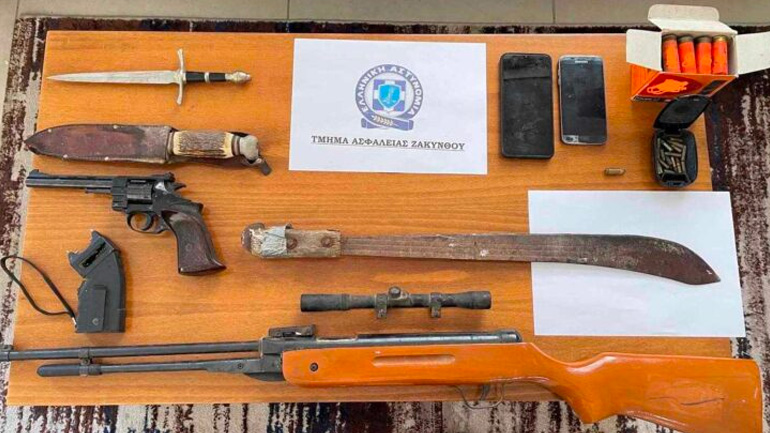 Ζάκυνθος: Σύλληψη 75χρονου Ολλανδού που τραυμάτισε με ματσέτα 49χρονο Βρετανό