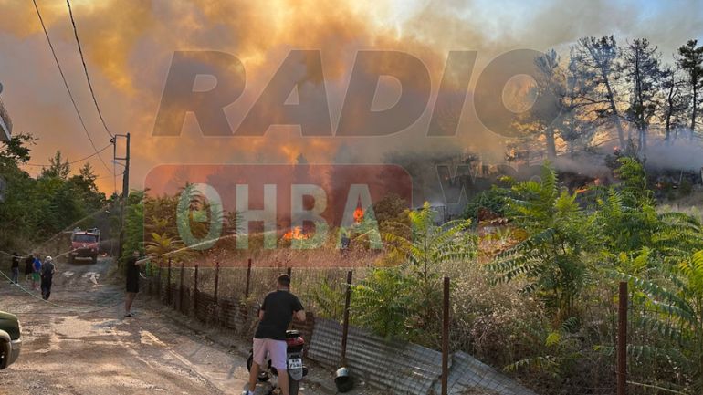 Οριοθετήθηκε η πυρκαγιά κοντά σε κατοικημένη περιοχή στη Θήβα