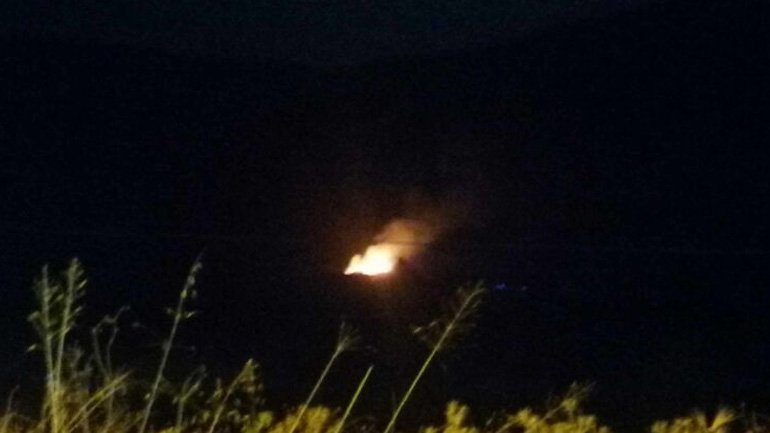 Πυρκαγιά στην Καταβόθρα Θεσπρωτίας