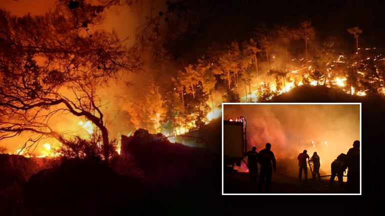Μαίνονται τα πύρινα μέτωπα σε Ρόδο και Κέρκυρα