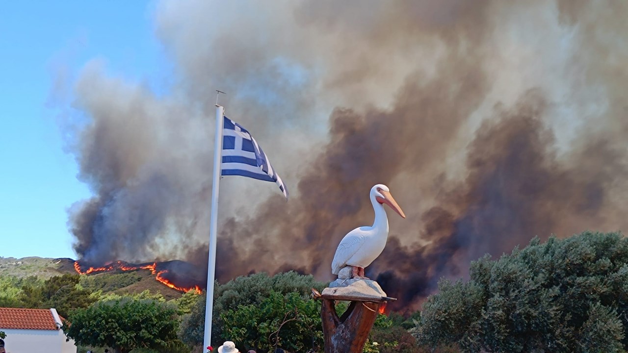 Photo: Facebook / Συμβαίνει τώρα στη Ρόδο