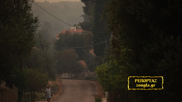 Αντιδήμαρχος Βόρειας Κέρκυρας στο zougla.gr: «Η φωτιά πλησιάζει απειλητικά τα σπίτια»