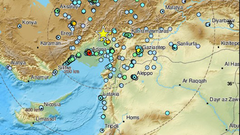 Σεισμός 5,5 Ρίχτερ στην κεντρική Τουρκία