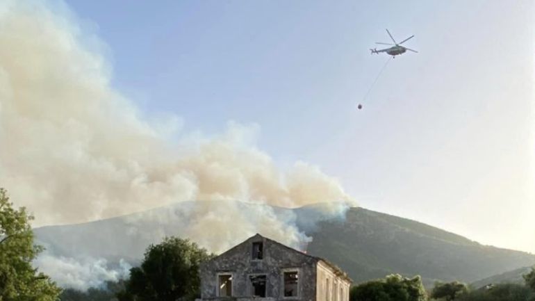 Κέρκυρα: Μήνυμα του 112 για εκκένωση της περιοχής Λούτσες