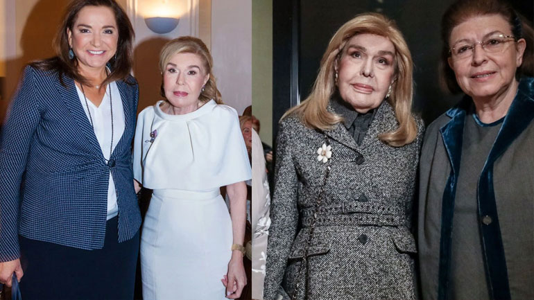 Μαριάννα Βαρδινογιάννη: Σύσσωμος ο πολιτικός κόσμος αποχαιρετά τη σπουδαία Ελληνίδα