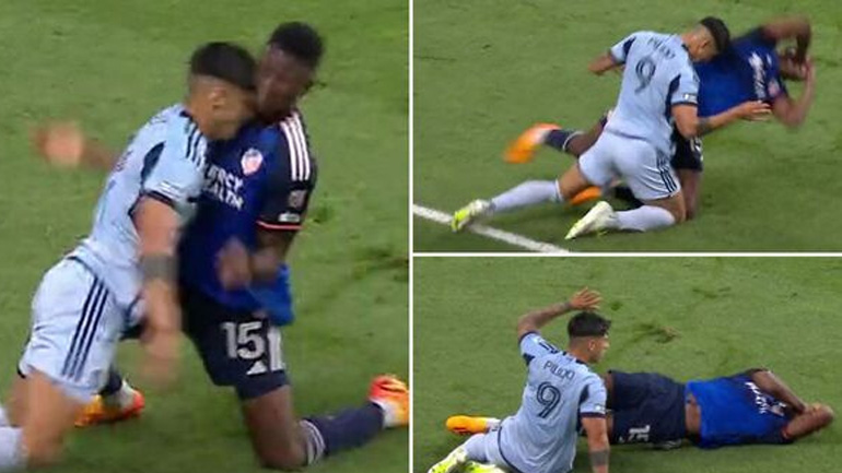 Ο Πουλίδο έριξε σε αντίπαλό του κουταλιά αλά Ζιντάν και αποβλήθηκε!