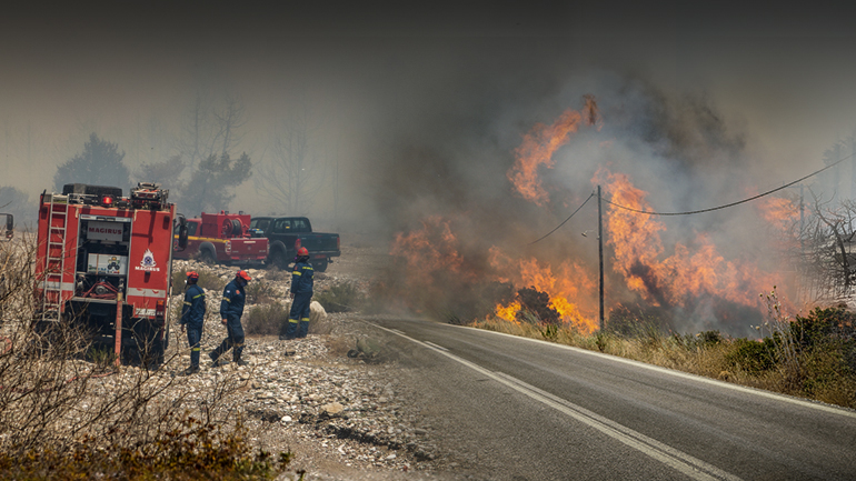 Κηρύχθηκε σε κατάσταση εκτάκτου ανάγκης η Ρόδος