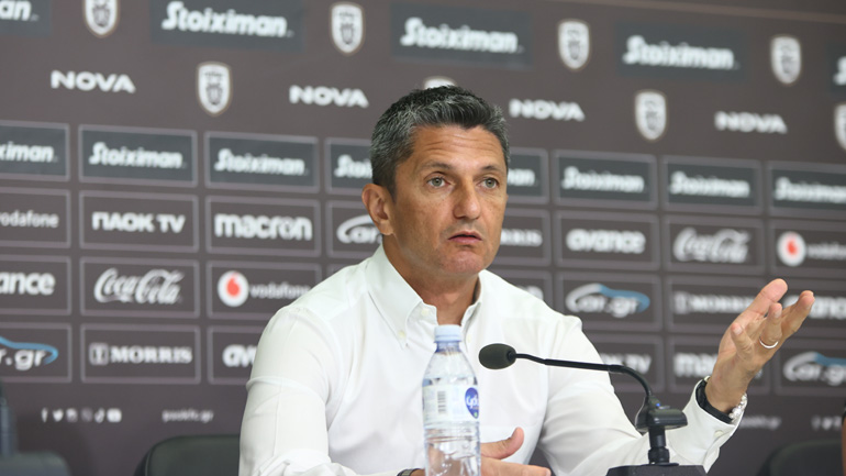 Λουτσέσκου: «Δεν φοβάμαι κάτι, ο ΠΑΟΚ θα είναι προετοιμασμένος για την Μπεϊτάρ»