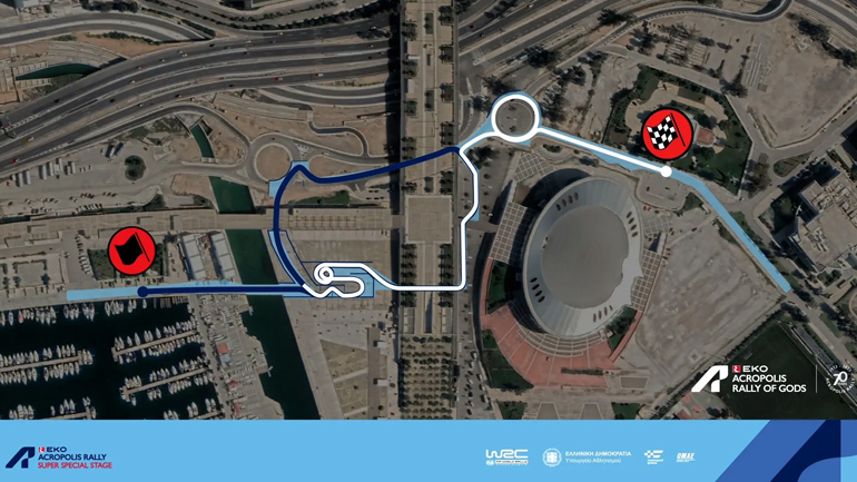 Στην Πλατεία Νερού στην αρχή της παραλιακής Ριβιέρας η φετινή Υπερειδική του EKO Rally Acropolis