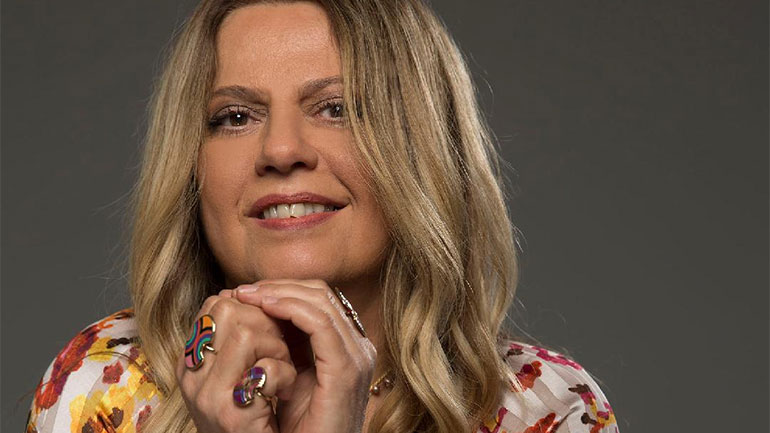 Η Ελένη Τσαλιγοπούλου στο Χαλάνδρι