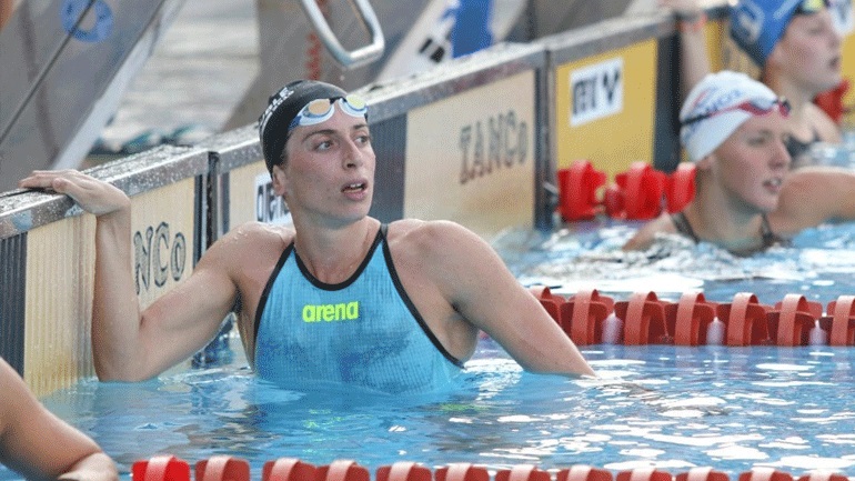 Κολύμβηση: Για πέντε εκατοστά εκτός τελικού των 50μ. πεταλούδα η Ντουντουνάκη