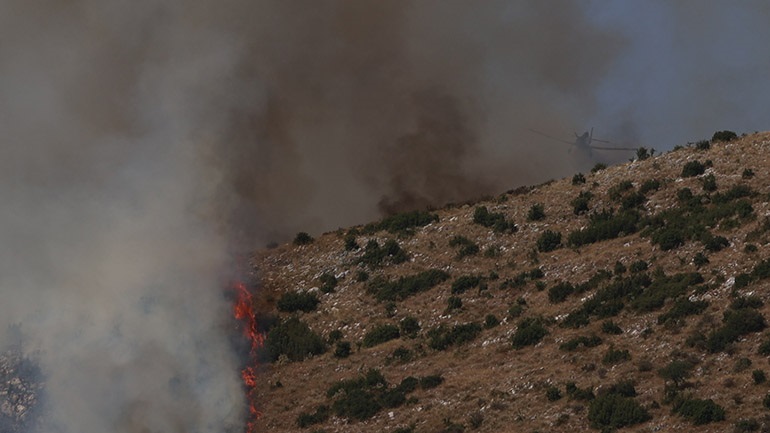 Φωτιά στην Κέρκυρα: Στάχτη έγιναν 22.000 στρέμματα