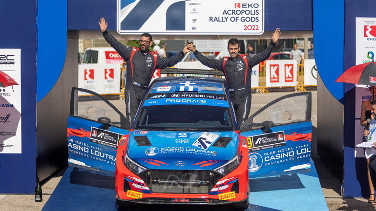 EKO Rally Acropolis 2023: Στο πλευρό των Αθανασούλα – Ζακχαίου η Hyundai Ελλάς