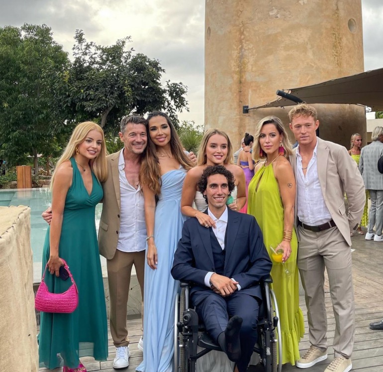 Από το γαμήλιο πάρτι του Alex Rins δεν έλειψε και ο Luccio Cecchinello