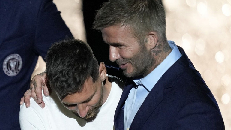 Ύμνοι Μπέκαμ για Μέσι: «Νικήσαμε τον ανταγωνισμό και πήραμε τον καλύτερο που ανέδειξε το ποδόσφαιρο»
