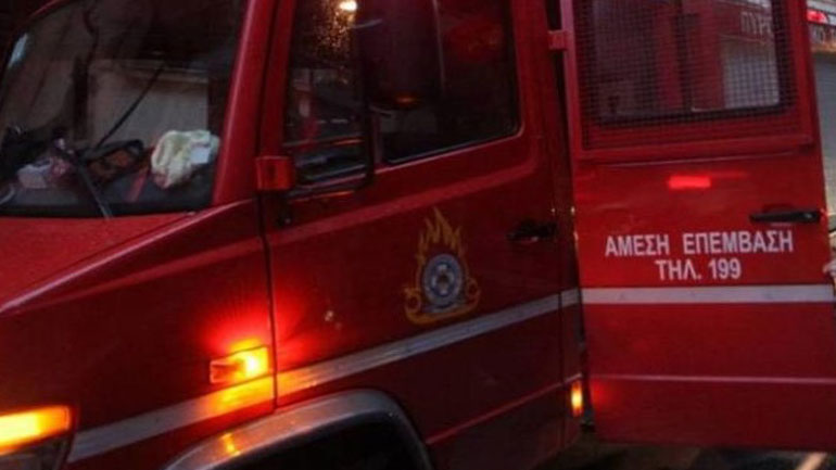 Κρήτη: Φωτιά σε πιεστήρια εφημερίδας στο Ηράκλειο