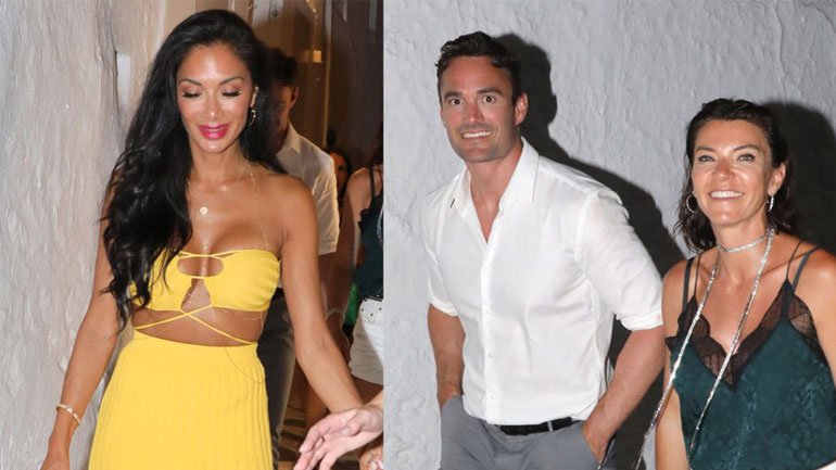 Nicole Scherzinger: Διακοπές στη Μύκονο με τον αρραβωνιαστικό της, Thom Evans και τη Μαρίνα Βερνίκου
