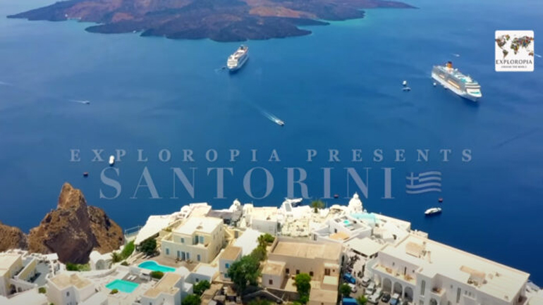 Η Σαντορίνη από ψηλά σε εκπληκτικά πλάνα
