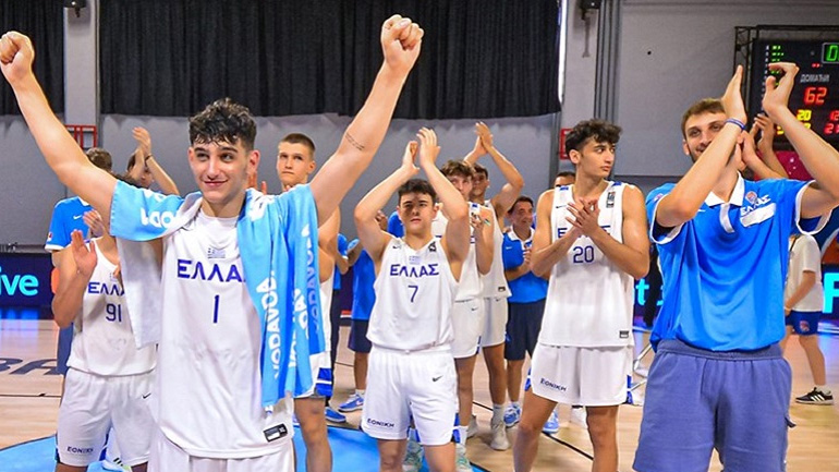 Eurobasket U18: Νίκη επί της Σλοβενίας και 7η θέση για την Εθνική Εφήβων