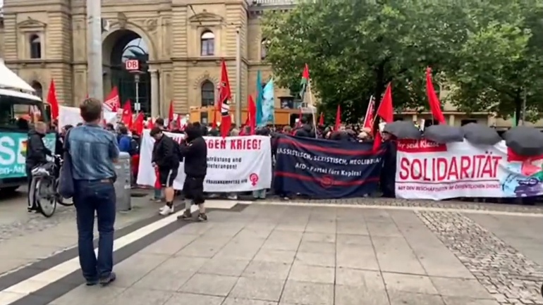 Γερμανία: Διαδηλώσεις στο Μαγδεβούργο κατά του Afd