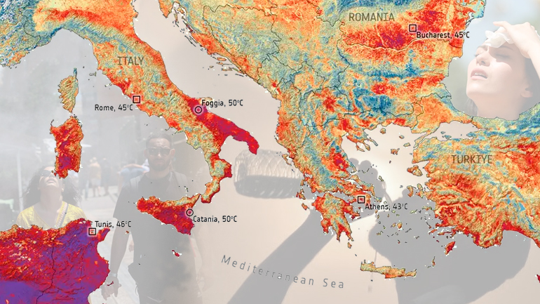 «Καζάνι» που βράζει η Μεσόγειος