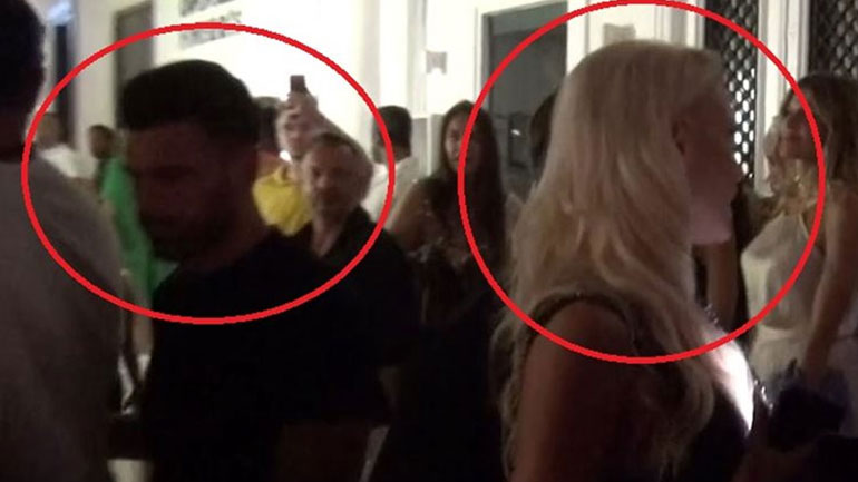 Αλεξάνδρα Παναγιώταρου & Στάθης Σχίζας: Καρέ – καρέ η συνάντησή τους μπροστά στην κάμερα στη Μύκονο