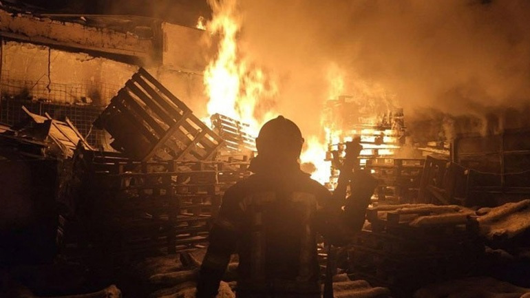 Νέα ρωσική επιδρομή με UAVs στο Κίεβο Νέα ρωσική επιδρομή με UAVs στο Κίεβο