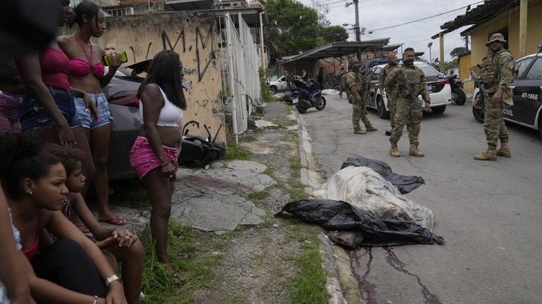 Βραζιλία: Τουλάχιστον 33 νεκροί από αστυνομική επιχείρηση εναντίον διακινητών ναρκωτικών