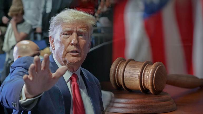 Για συνωμοσία σε βάρος του αμερικανικού κράτους διώκεται ο Τραμπ