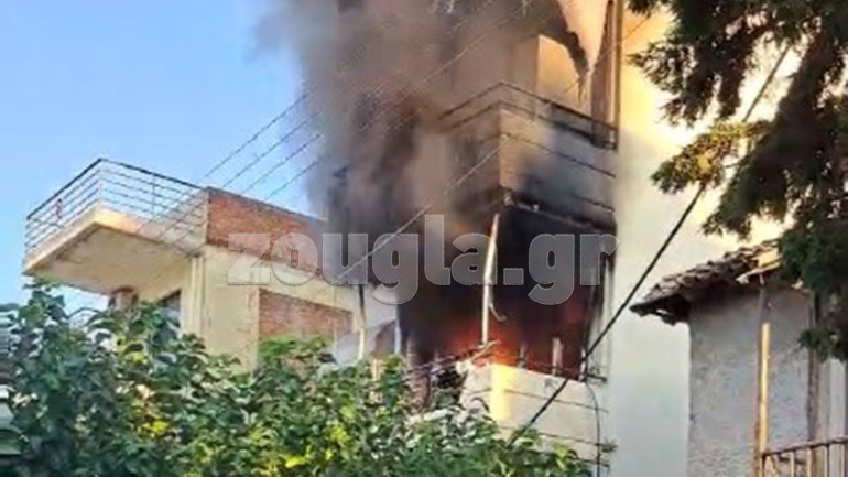 Πυρκαγιά σε διαμέρισμα στη Νέα Ιωνία