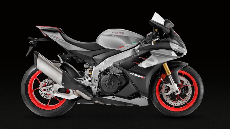 Η κορυφαία Aprilia RSV4 και λόγω μεγαλύτερου βάρους, χρειάζεται το μοχλικό σύστημα στην πίσω ανάρτηση
