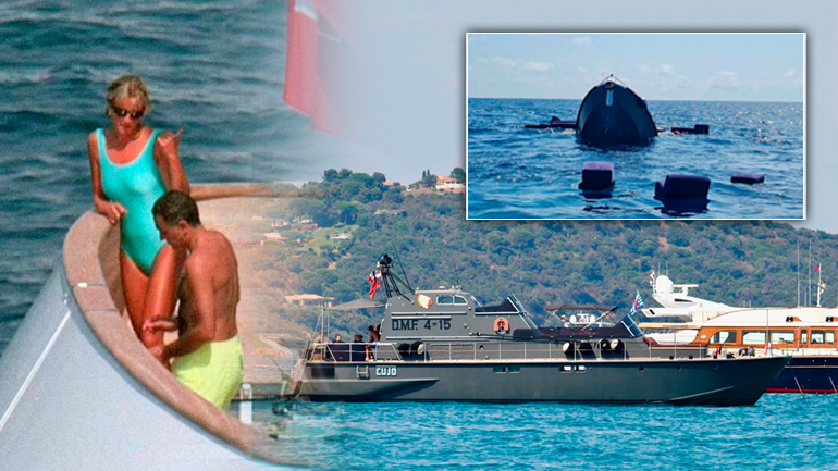 Βυθίστηκε η θαλαμηγός των τελευταίων διακοπών της Νταϊάνα Βυθίστηκε η θαλαμηγός των τελευταίων διακοπών της Νταϊάνα