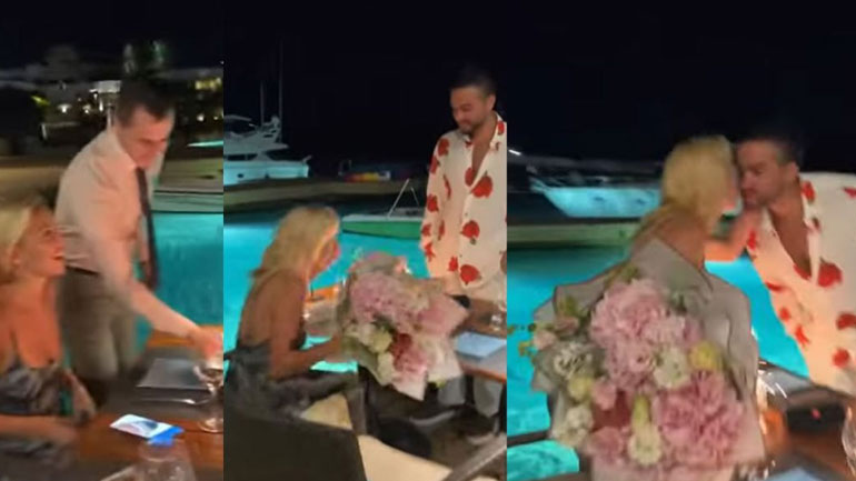 Χρήστος Μάστορας: Η έκπληξη στη Γαρυφαλλιά Καληφώνη για την πρώτη τους επέτειο