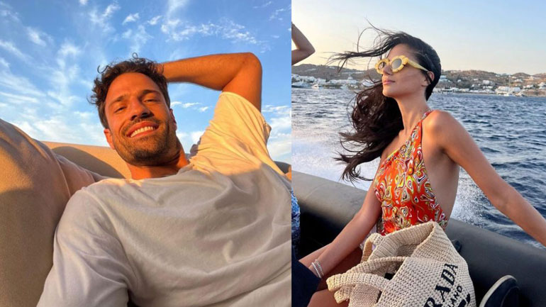 Κωνσταντίνος Αργυρός & Αλεξάνδρα Νίκα: Κοινές διακοπές στη Λευκάδα!