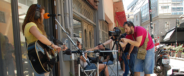 Νεαροί σπουδαστές καταγράφουν τη «μουσική των δρόμων» της Θεσσαλονίκης