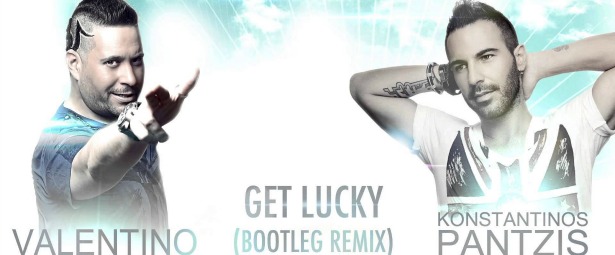 Ακούστε το ολοκαίνουργιο remix του “Get Lucky” απο τον Valentino και τον Κωσταντίνο Παντζή