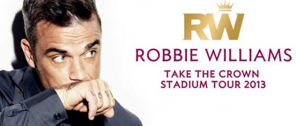 Robbie Williams | “Take the Crown Tour 2013”: Δείτε τους σταθμούς της περιοδείας του και video από τις πρόβες!