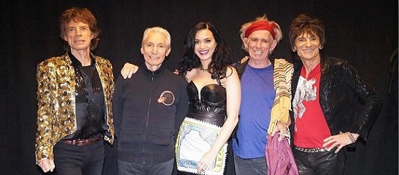 Rolling Stones και Katy Perry σε μια εκπληκτική duet εμφάνιση