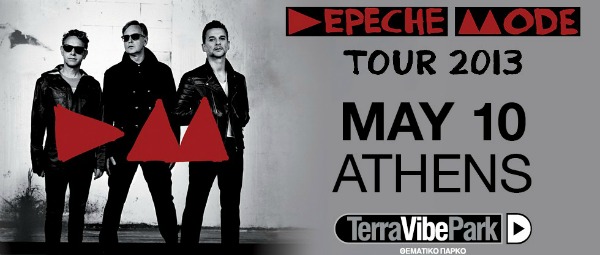 Οι Depeche Mode απόψε στο TerraVibe Park (Δείτε το tracklist της περιοδείας)!