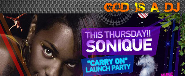 God is a DJ: Carry On … Launch track party με τη Sonique & τον Johnny Gerontakis!