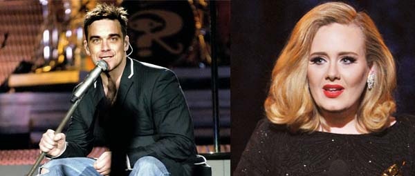 O Robbie Williams δεν ηχογραφεί τελικά με Adele – επιβεβαιώνει ντουέτο με Bublé.
