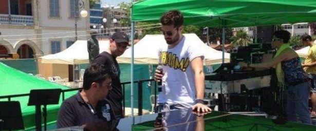 Γιώργος Θεοφάνους και Κωνσταντίνος Αργυρός στις πρόβες για την Κύπρο! | Φωτογραφία