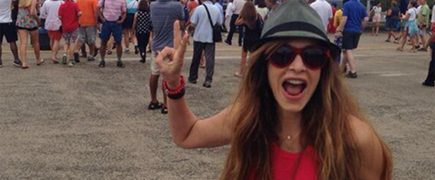 Η Άννα Βίσση πάει γήπεδο και υποστηρίζει το συμπατριώτη της τενίστα Μάρκο Παγδατή (Φώτο)