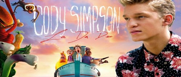 Cody Simpson| Δείτε το video clip του “La Da Dee” από το soundtrack της ταινίας, “Cloudy with a Chance of Meatballs 2”