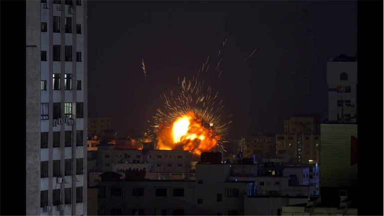 Γάζα: Ισραηλινή αεροπορική επιδρομή ως αντίποινα για εκτόξευση ρουκέτας