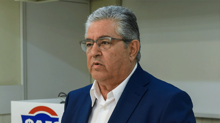 Ο Δ. Κουτσούμπας παρευρέθηκε στο εργοστάσιο της «ΦΑΓΕ» και συνομίλησε με εργαζόμενους