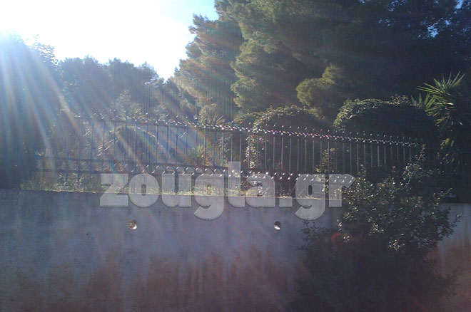 Η μάντρα της οικίας του Γ. Γερμενή