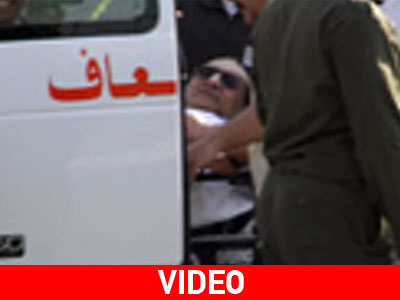 Οι πρώτες εικόνες από την αποφυλάκιση του Μουμπάρακ